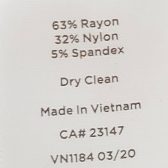 Talbots 2 Piece Cropped Pants Outfit Size Large Top 16WP Petite Cropped Pants - Picture 4 of 9